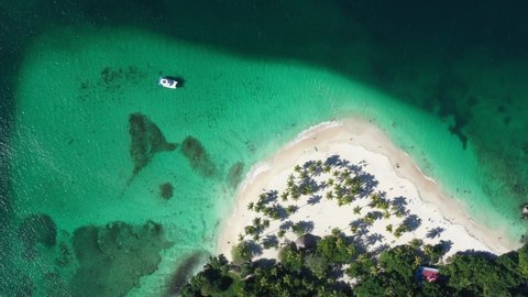 A Drone Shoot Of Island In Dominican Republic The Bacardi Island