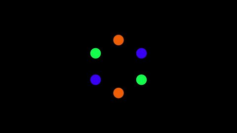 4k Animated Loading Icon Looped Overlay Stock Footage Video (100% ...