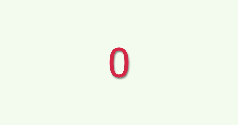 
Countdown from 0 to 500 in 10 seconds animation. 4K resolution animation. Minimal style Red numbers countdown on white background. Royalty-Free Stock Footage #1077987311