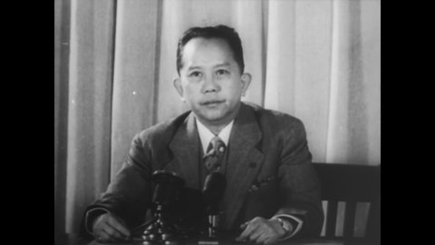 CIRCA 1949 - UN General Assembly president Carlos Romulo expresses that the United Nations must be a watchdog on all atomic activity.