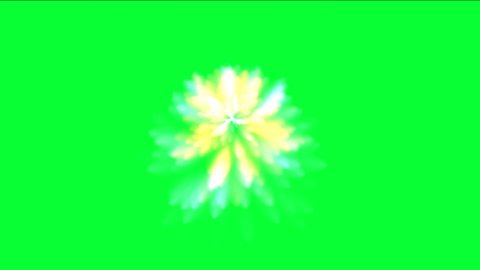 Green Screen Splashes Purpleorange Effects Chroma Stock Footage Video ...