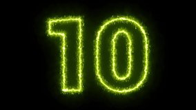 neon countdown. timer splash for future projects. - Powered by Shutterstock - Get 15% off with code: PIKWIZARD15