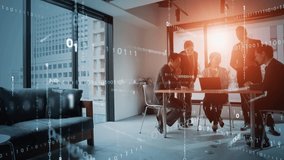 Digital transformation concept. System engineering. Binary code. Programming. - Powered by Shutterstock - Get 15% off with code: PIKWIZARD15