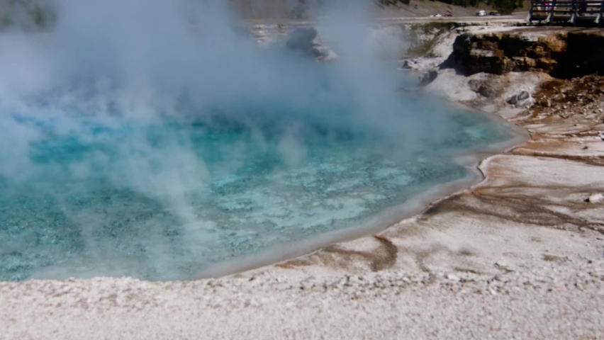 geysers at yellowstone national park