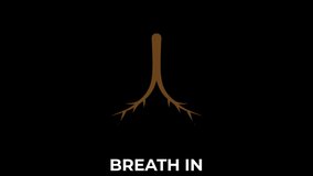 Pranayama animation lungs tree tabata breathing