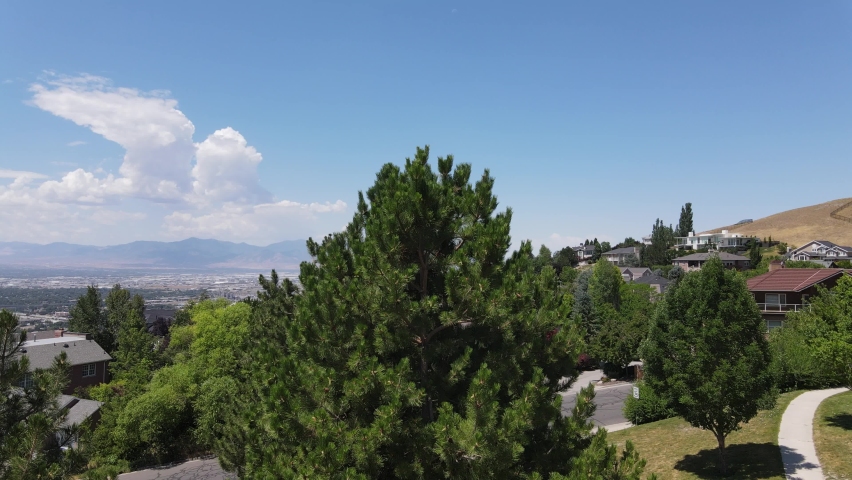 salt lake city utah aerial