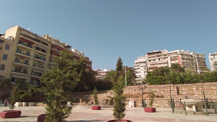 The Church of Saint Demetrius in Thessaloniki city, Greece