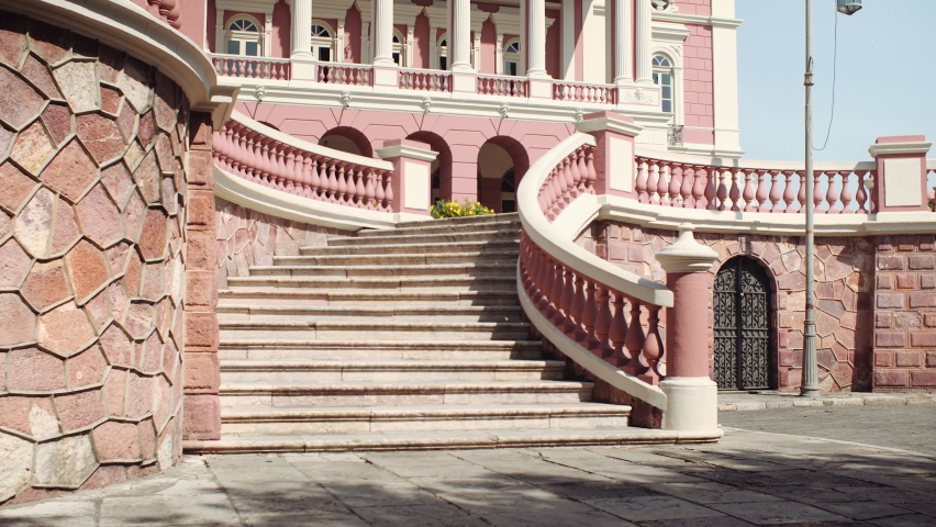 Stairs view of Amazon Theatre Amazonas
