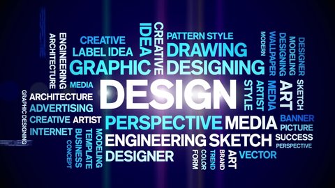 Design Animated tag word cloud,text animation kinetic typography seamless loop. 