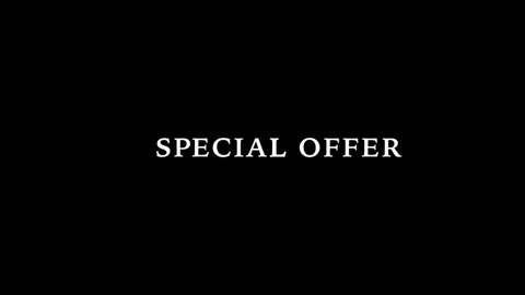SPECIAL OFFER ORDER NOW ! MOTION GRAPHICS TYPOGRAPHY 4K ADVERTISING FOR BUSINESS PURPOSE