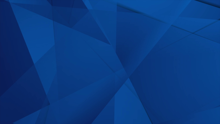 Abstract dark blue hi-tech low poly corporate motion background. Seamless looping. Video animation Ultra HD 4K 3840x2160 Royalty-Free Stock Footage #1078522961