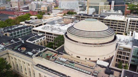 Killian Court And MIT's Great Dome in Boston, Massachusetts