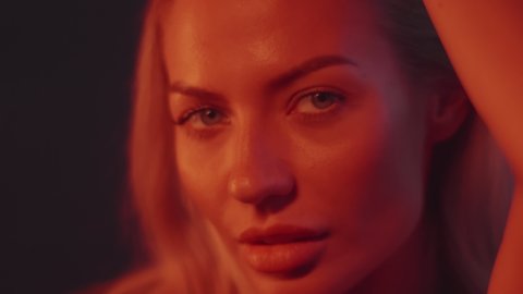 Blonde naked girl Stock Video Footage - 4K and HD Video Clips