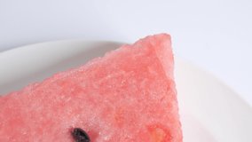 Watermelon, close up video clip