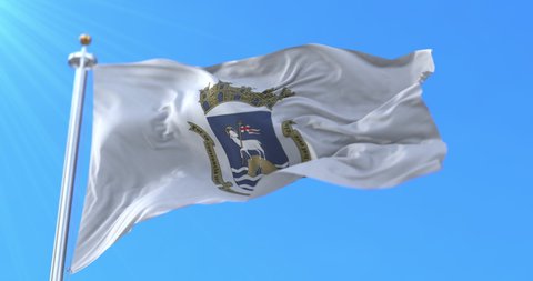 Flag of San Juan, capital city of Puerto Rico, Loop