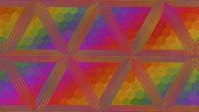 LGBT pride presentation background design to raising awareness for equal lgbt rights. Rainbow pride flag colors background for program intro, festival event opening, billboard advertising - Powered by Shutterstock - Get 15% off with code: PIKWIZARD15