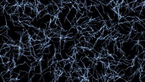A 4K 3D animation of electric waves moving and crossing each other uncontrollably on a dark background - Powered by Shutterstock - Get 15% off with code: PIKWIZARD15