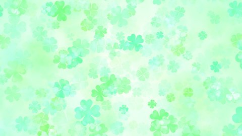 clover leaves abstract background.
loop.
