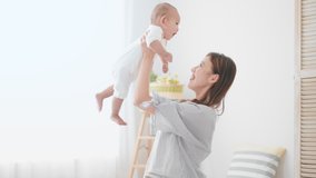 Image of a mother who comforts her baby - Powered by Shutterstock - Get 15% off with code: PIKWIZARD15