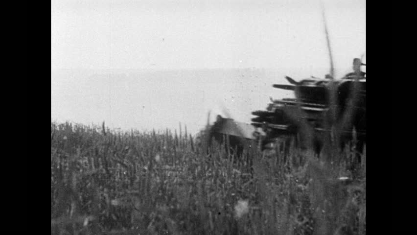 German tanks on the road during Battle of the Bulge, Ardennes, Belgium, Luxembourg circa December, 1944