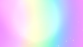 Looped abstract rainbow gradient flowing waves background with sparkles motion graphics. - Powered by Shutterstock - Get 15% off with code: PIKWIZARD15