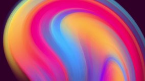 Gradient of rainbow colors are cyclically shifting in loop. It is 4k beautiful abstract background with seamless looping animation for holiday presentations or trendy stuff in motion design style. - Powered by Shutterstock - Get 15% off with code: PIKWIZARD15