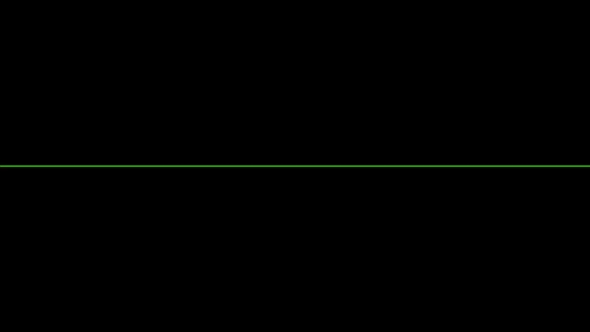 Audio spectrum or waveform, animation, sound waveform on black background. Audio signal Audio Waveform Mono Green - A visualization of audio waveforms. 4K Royalty-Free Stock Footage #1078922768