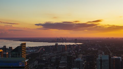 4k Timelapse Sequence Toronto Canada West Stock Footage Video (100%
