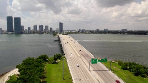 Julia Tuttle Causeway Stock Video Footage 4k And Hd Video Clips Shutterstock