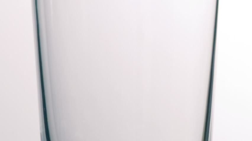 Beer Pours Into Glass Alcoholic Drink
