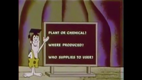 CIRCA 1969 - In this animated film, a caveman giving a lecture on drug abuse urges viewers to consider whether a drug is plant or chemical.
