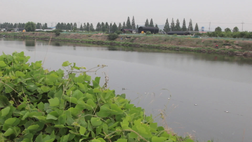 Gulpo-cheon river in Incheon, South Korea.