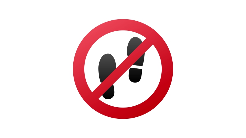 Flat no step for print design. Motion graphics