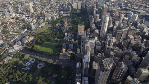Sydney City - High Altitude Flight
