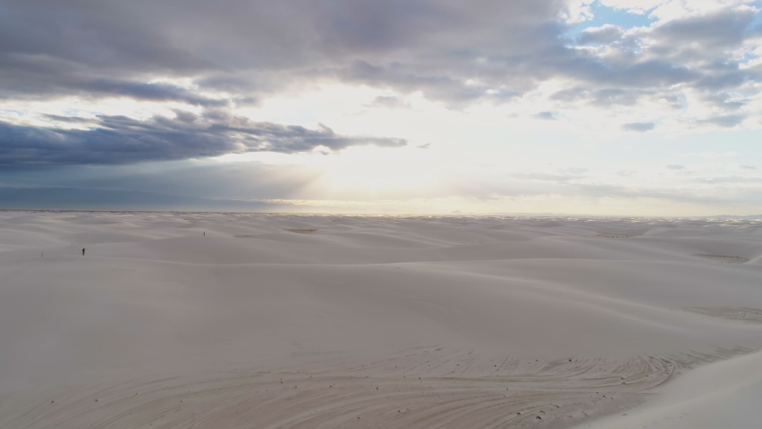 Landscape and Skies of White Sands, New Mexico image - Free stock photo ...