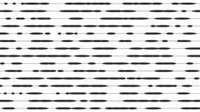 Abstract geometric animated looped black and white background of dots circles and lines with interference - Powered by Shutterstock - Get 15% off with code: PIKWIZARD15