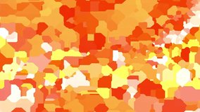 abstract background with mosaics changing their colors. 
Seamless looping. Video animation Ultra HD 4K .
