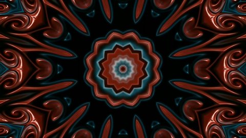 Abstract kaleidoscope background. Beautiful multicolor kaleidoscope texture. Unique kaleidoscope design. digital abstract pattern. Variation Mandala art background 3D rendering 3d illustrations 