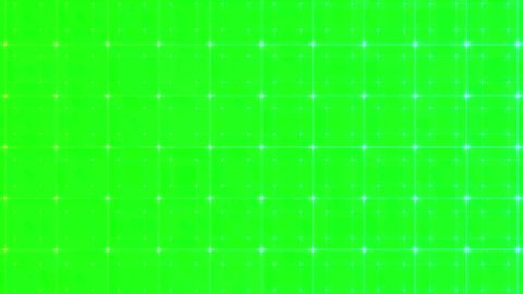 hexagon animation, plexus particles green screen video