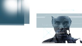 Animation of data processing over woman face. global business, data processing, connections and digital interface concept digitally generated video. - Powered by Shutterstock - Get 15% off with code: PIKWIZARD15