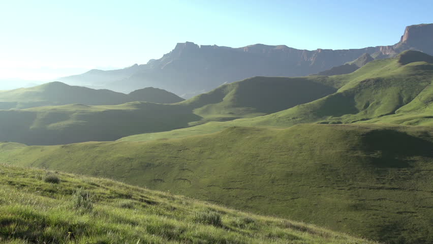 Amphitheatre area of Drakensberg mountains,Kwa-Zulu-Natal,South Africa