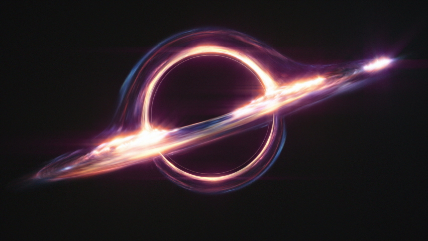 Visualiztion of a black hole