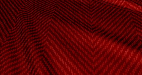 Tartan red cotton fabric. Wool yarn with a large-check weave.