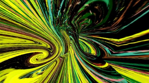 Footage stop motion animation graphic illustration mandala background geometric kaleidoscope shape abstract full color