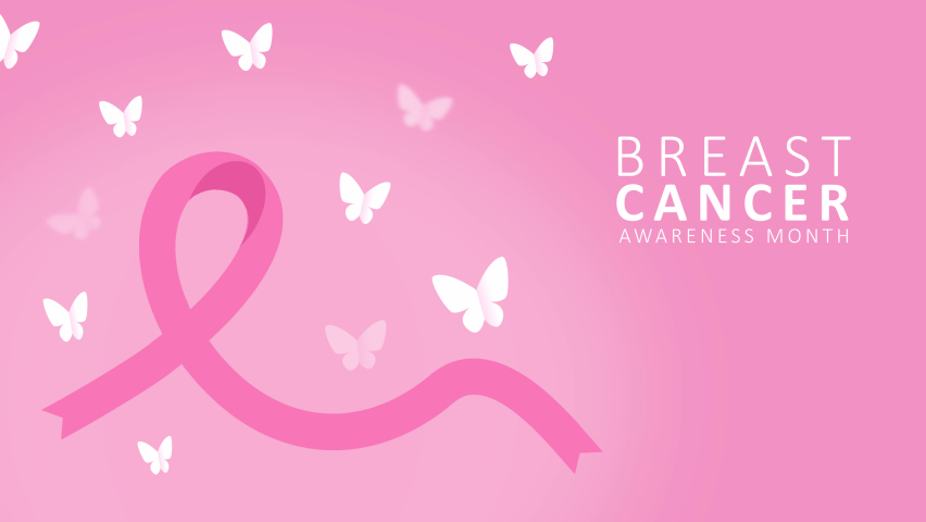 Breast Cancer Awareness Month Background | Shutterstock HD Video #1079798507