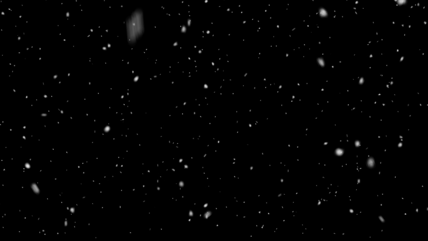 Natural falling snow, alpha channel, seamless loop.
 Royalty-Free Stock Footage #1079927765