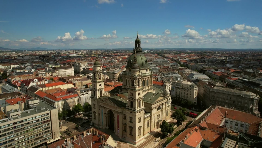 Aerial view of the St. Stephen