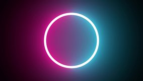 neon light abstract background animation footage