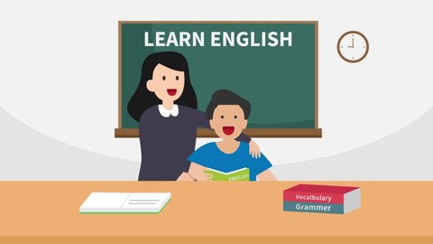 42 English Teacher Cartoon Stock Video Footage - 4K and HD Video Clips |  Shutterstock