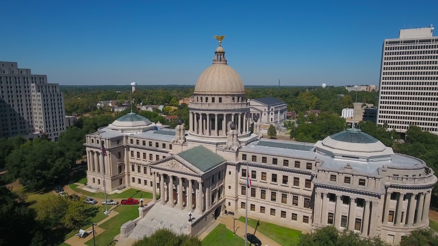 aerial mississippi jackson 